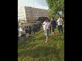 Протестующие в Гродно подошли к зданию РОВД, где удерживается более 30 сотрудников Гродно Азот