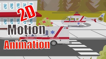 Car and Helicopter animation -  cartoon animation 4