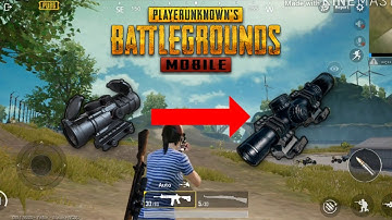HOW TO CHANGE 3x SCOPE TO 8x!! PUBG Mobile Trick!!