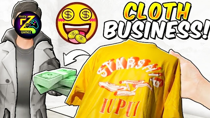 I OPENED A CLOTHING STORE AND BECAME RICH | MUSEYY GAMEZ CLOTH SHOP