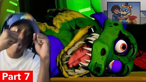 MONTI vs MONTY BOSS BATTLE!! ME & FREDDY DIPPED!? | FNAF Security Breach Part 7 (Good Ending)