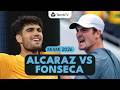 Carlos Alcaraz Vs Joao Fonseca First Ever Meeting Miami 2026 Highlights mp3