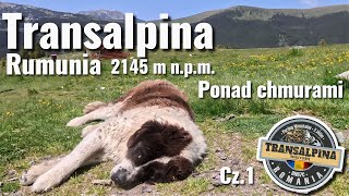 Transalpina - kultowa droga wysokogórska w Rumunii. Początek tej trasy do Urdele. Vanlive Opel Combo