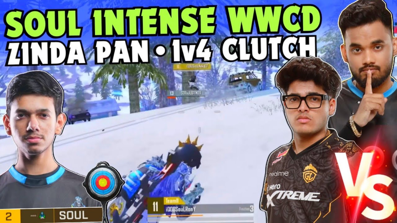 iQOOSoul Intense WWCD SouL Domination in Skyesports 😳 SOUL vs GODL 🔥 ...