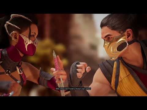 Mileena wants Scorpion to work for her (All Intro Dialogues Mileena vs Scorpion) - Mortal Kombat 1