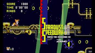 Sonic CD (2011) - Stardust Speedway 1 (Tails) in 17.56 [World Record]
