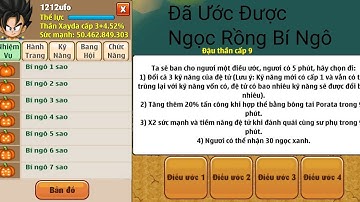 Ngọc Rồng Online Ước Ngọc Rồng Bí Ngô =))