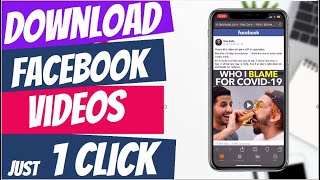 How to Download Facebook Video on iPhone | Direct Save to Camera Roll  [2020] screenshot 2