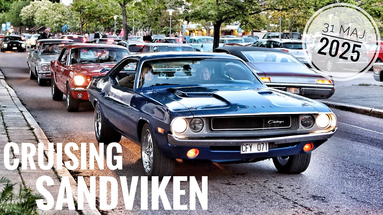 Cruising Sandviken 31 maj 2025