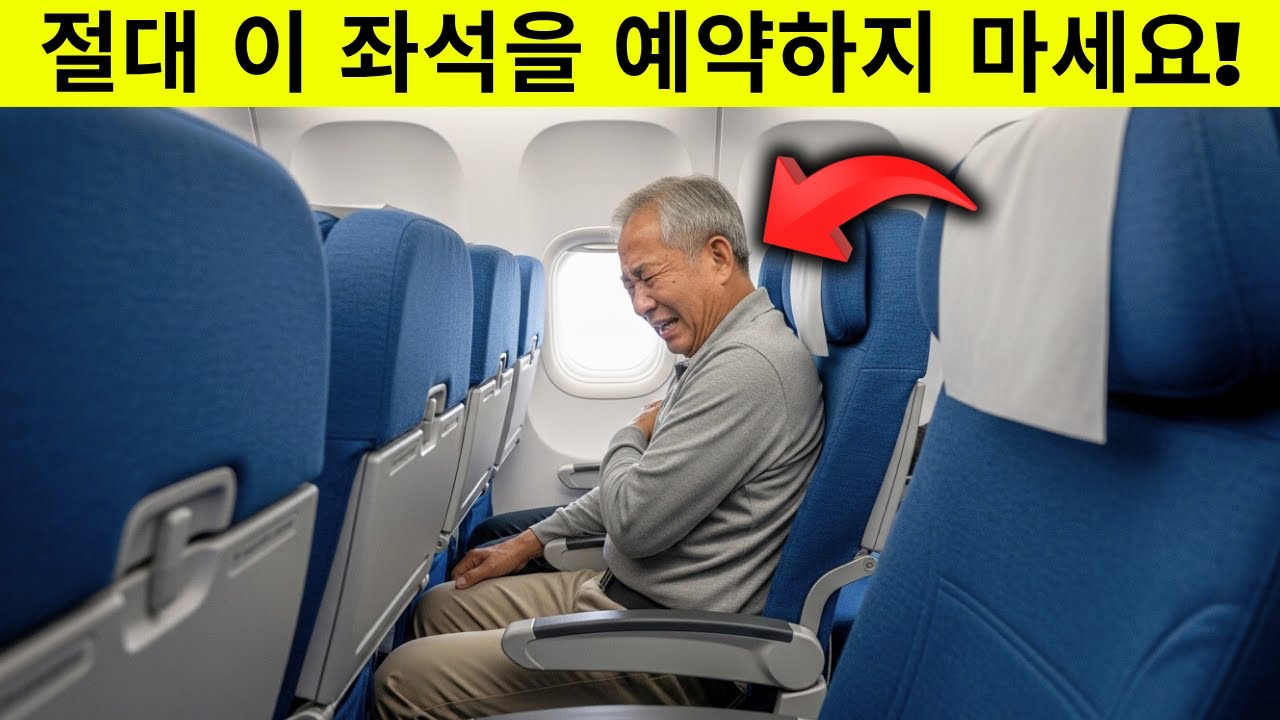 비행기에서 절대 앉으면 안 되는 10가지 좌석 위치 (60세 이상 필수 시청!)