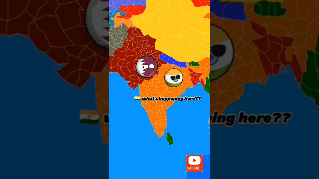 what if Pakistan and Qatar switched their places 😱|