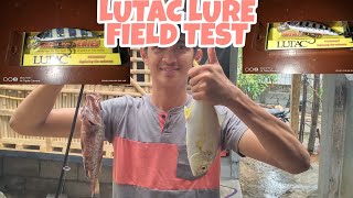 Lutac Lure Field Test Red Snapper And Talakitok 