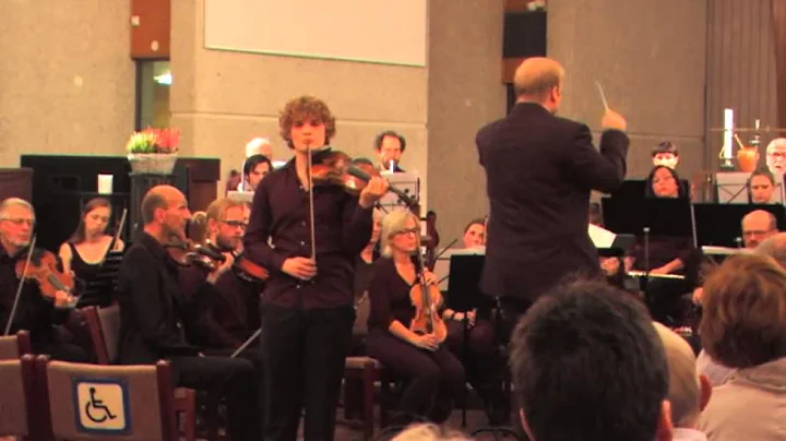 Laurens Weinhold Sibelius Violin Concerto, Allegro...