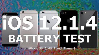 iOS 12.1.4 Battery Life Test : Has it improved over iOS 12.1.3?