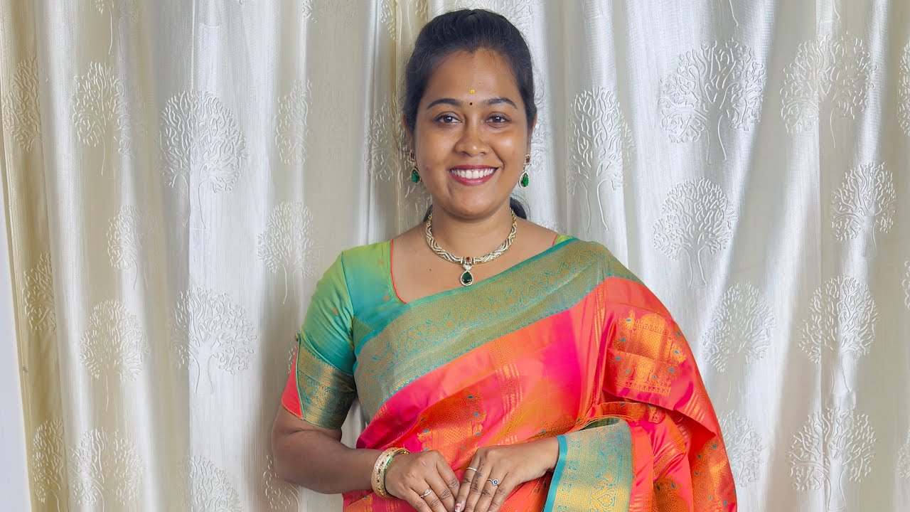 Saree draping tutorial ❤️