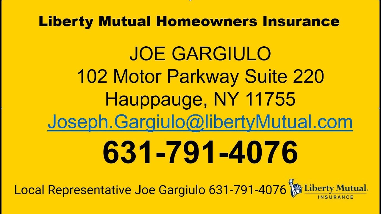 Liberty Mutual Suffolk County Homeowners Insurance Quotes 631-791-4076