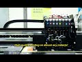 Jucolor UV printer show you how to print on Cup sleeve