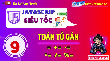 9. Toán tử gán trong JavaScript Hướng dẫn từ cơ bản đến nâng cao - Series Tự học JS từ A đến Z