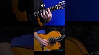 Basic Ipanema Guitar Chord Melody #bossa