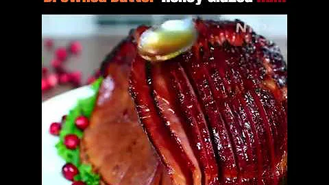 HOW TO MAKE BROWNED BUTTER HONEY GLAZED HAM