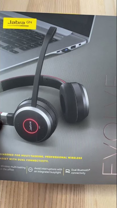 Jabra 🎧 Evolve 65 Headphones Inboxing HAUL
