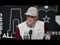 Troy coach Skylar Meade and players on their historic season ending up short at the CWS