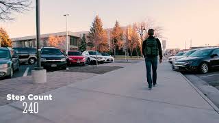 Walking to Campus from The Cedars