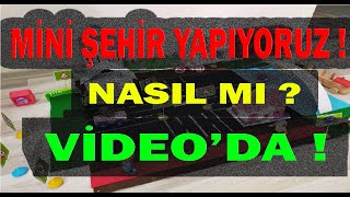 Okul Öncesi Trafik İşaretleri.. Mini Şehir