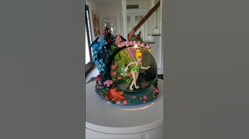 Disney Vintage Dancing Tinkerbell Snowglobe 🧚‍♀️🌼