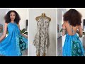 How to make this full backless halter neck dress