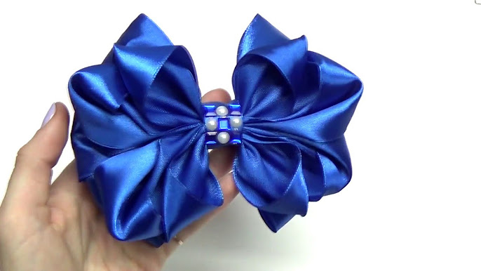 Make Simple Easy Bow / Ribbon Hair Bow / diy ribbon bow 