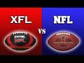 XFL vs. NFL