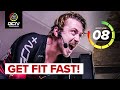 Get fit fast  40 minute sweet spot indoor cycling session
