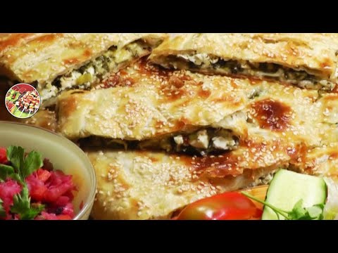 Видео рецепт Пирог с брынзой