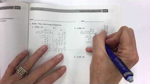 Eureka math grade 5 module 2 lesson 23 problem set