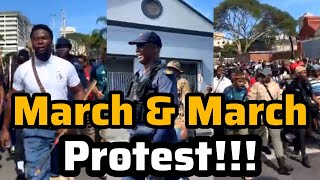 Kuyakhucululwa Enkabeni Yedolobha Itheku durban Illigela Foreign Nationals March U0026 March Protest