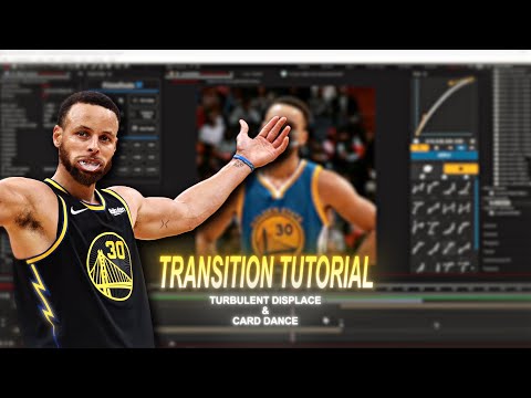 CARD DANCE AND TURBULENT DISPLACE TRANSITION TUTORIAL AFTER EFFECTS