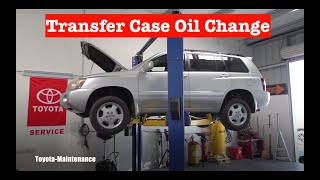 I have used 0.8 qts of gl-5 full synthetic 75w-90 gear oil on 2006
toyota highlander limited