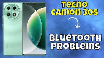 Tecno Camon 30s Bluetooth Not Working || How to solve bluetooth issues || Bluetooth problems