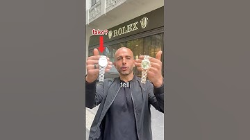 Can Rolex spot a fake? #rolex