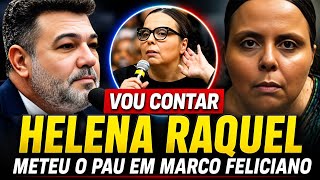 HELENA RAQUEL VOA ENCIMA DE MARCO FELICIANO,  E FALA TUDO SEM FILTRO EM VÍDEO POLÊMICO 