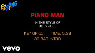 Billy Joel - Piano Man (Karaoke)