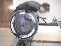 Wheelchair Racing Stroke Video with Slow Motion