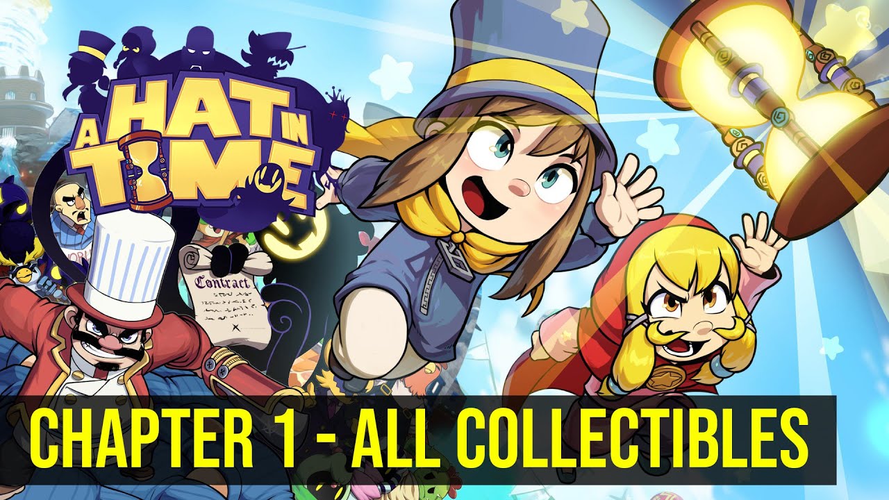 A Hat in Time All Chapter 1 Collectibles YouTube