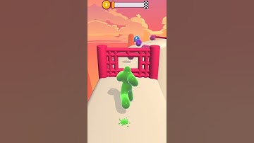 Blob Run 3D  #Gameplays #Shorts #mobileGames All Levels gameplay (IOS & Android)Fun Run
