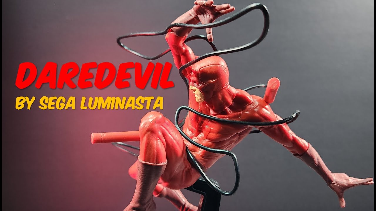 MARVEL Daredevil Luminasuta フィギュア MARVEL COMICS Daredevil Figure Luminasta SEGA New Authentic