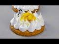 Bretón con Mango -Maracuya y Merengue suizo / Breton with Mango -Maracuya and Swiss Meringue