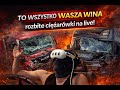 TO WSZYSTKO WASZA WINA! rozbite ciężarówki na live! #ets2 #vr #gaming #live #edit