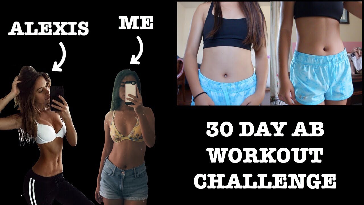 I Did Alexis Ren S Ab Workout Daily For 30 Days Before After I Did Alexis Ren S Ab Workout Daily For 30 Days Before After
