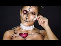 Voodoo Doll Makeup Tutorial - Day 27 of 31 Days of Halloween